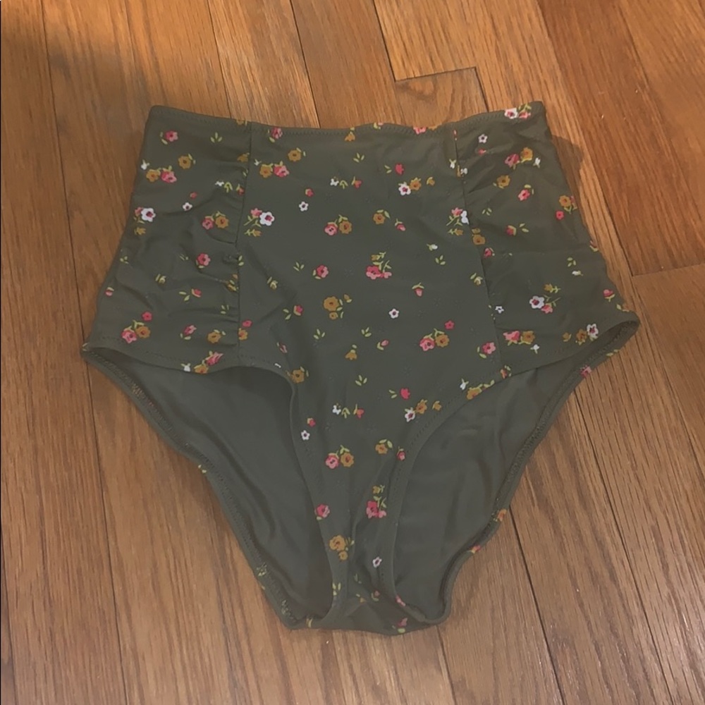 Aerie high waisted bikini bottoms